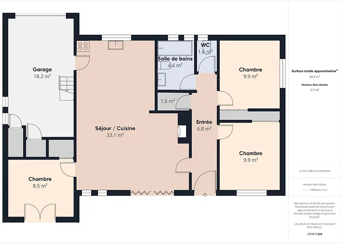 Jardin, 800m De La Plage, Maison Pour 6 Vakantiehuis