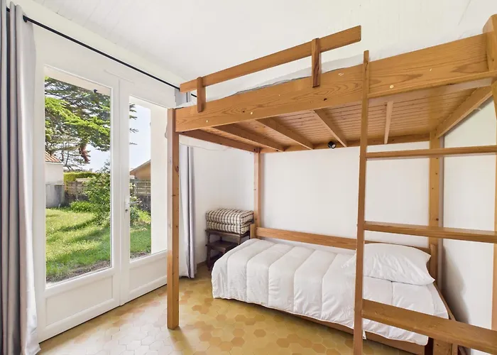 Jardin, 800m De La Plage, Maison Pour 6