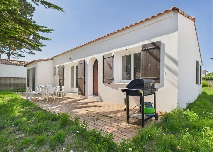 Vakantiehuis Jardin, 800m De La Plage, Maison Pour 6 Brétignolles-sur-Mer