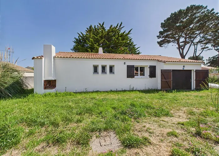 Jardin, 800m De La Plage, Maison Pour 6 * Brétignolles-sur-Mer