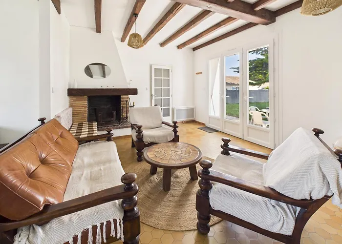 Jardin, 800m De La Plage, Maison Pour 6 *