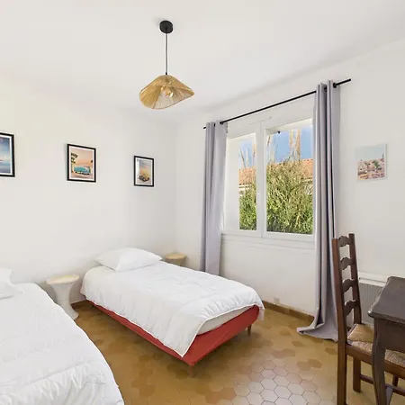 Tatil Evi Jardin, 800m De La Plage, Maison Pour 6