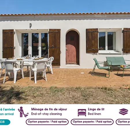 Jardin, 800m De La Plage, Maison Pour 6 Brétignolles-sur-Mer
