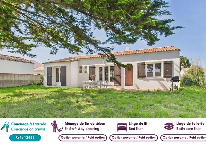 Jardin, 800m De La Plage, Maison Pour 6 Casa vacanze *